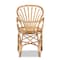 Baxton Studio Sheraton Modern and Contemporary Natural Finished Rattan Armchair 185-11871-Zoro - alternate 10